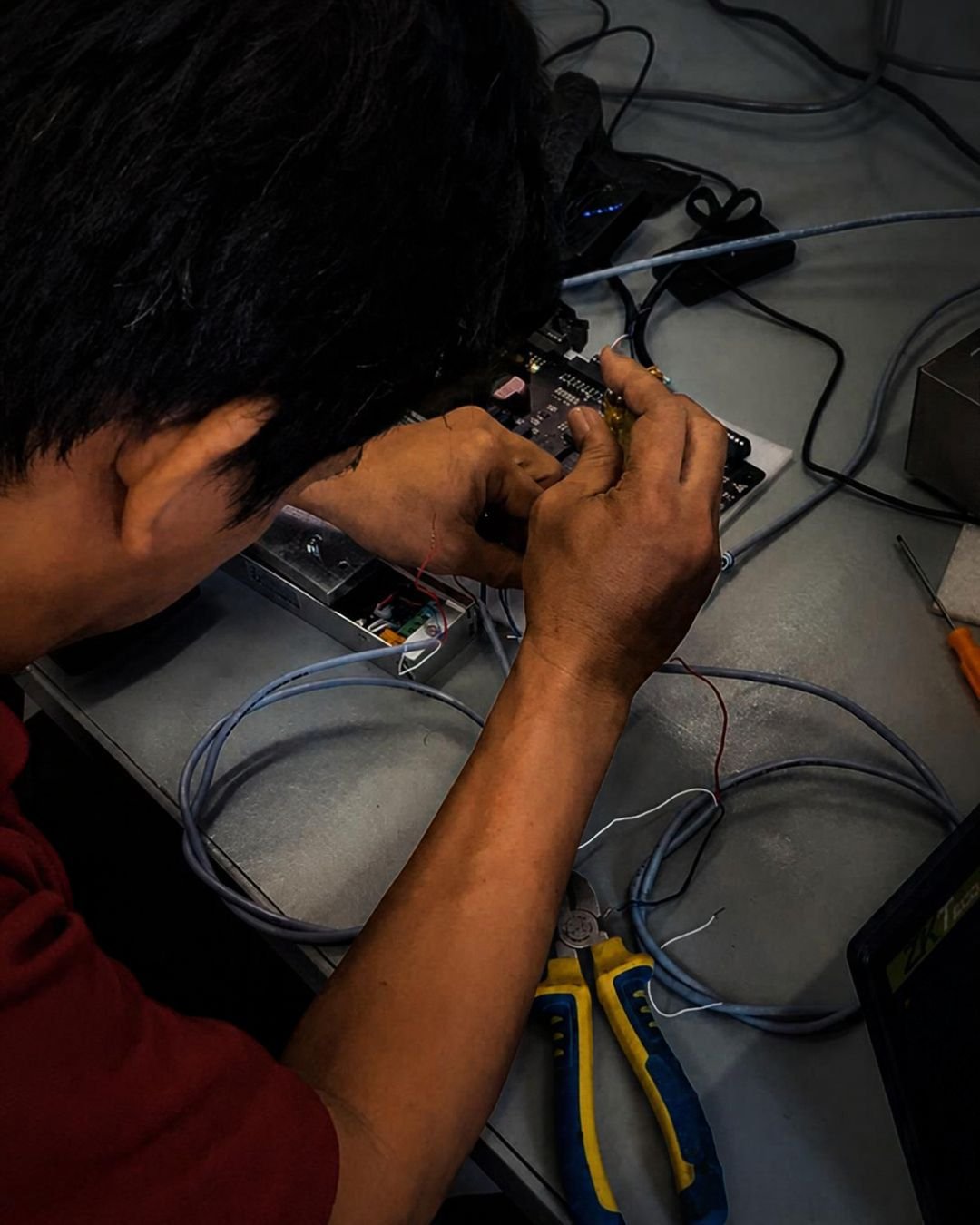 Instalasi, pelatihan & dukungan purnajual